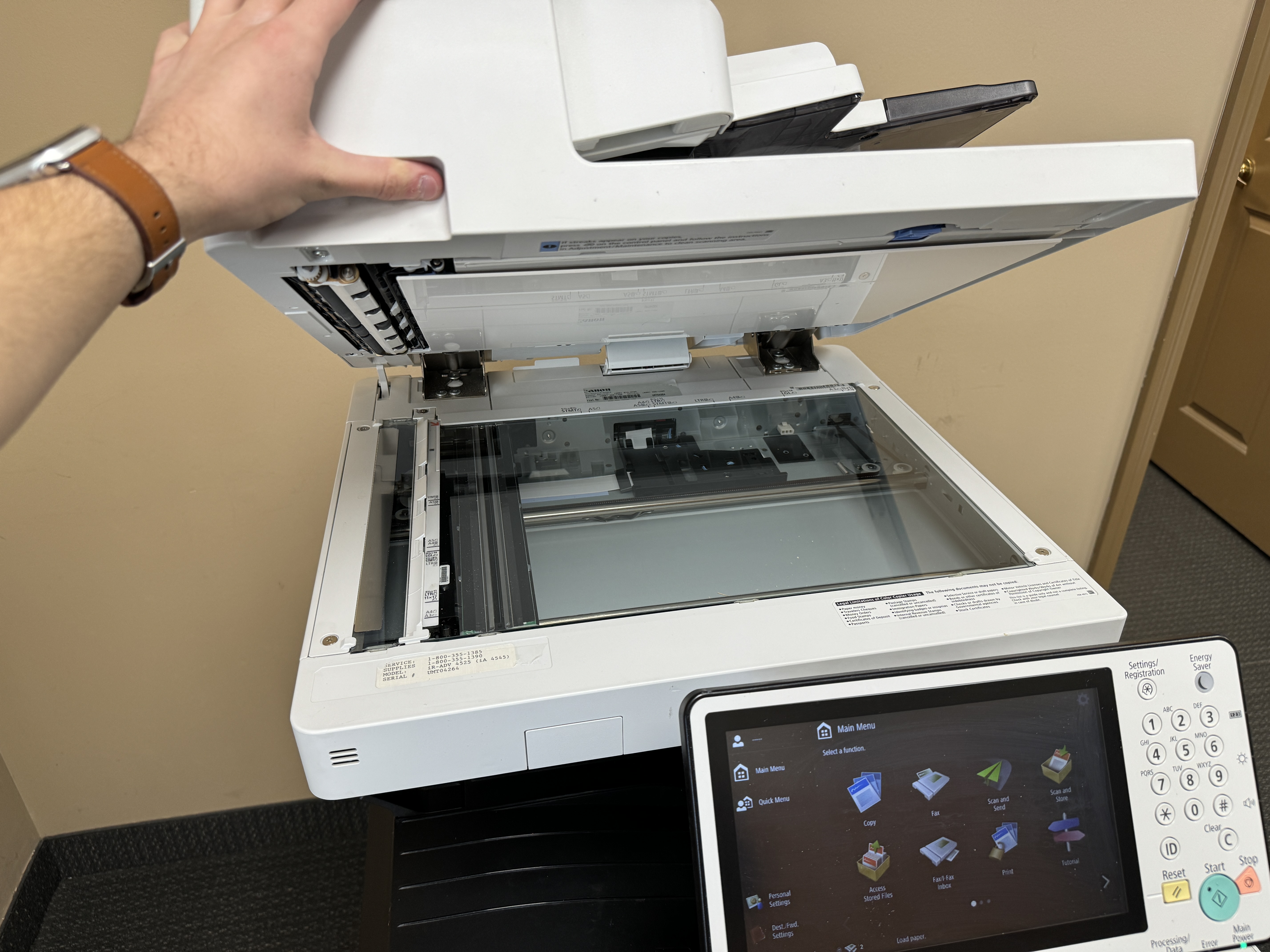 high speed color scanner rental