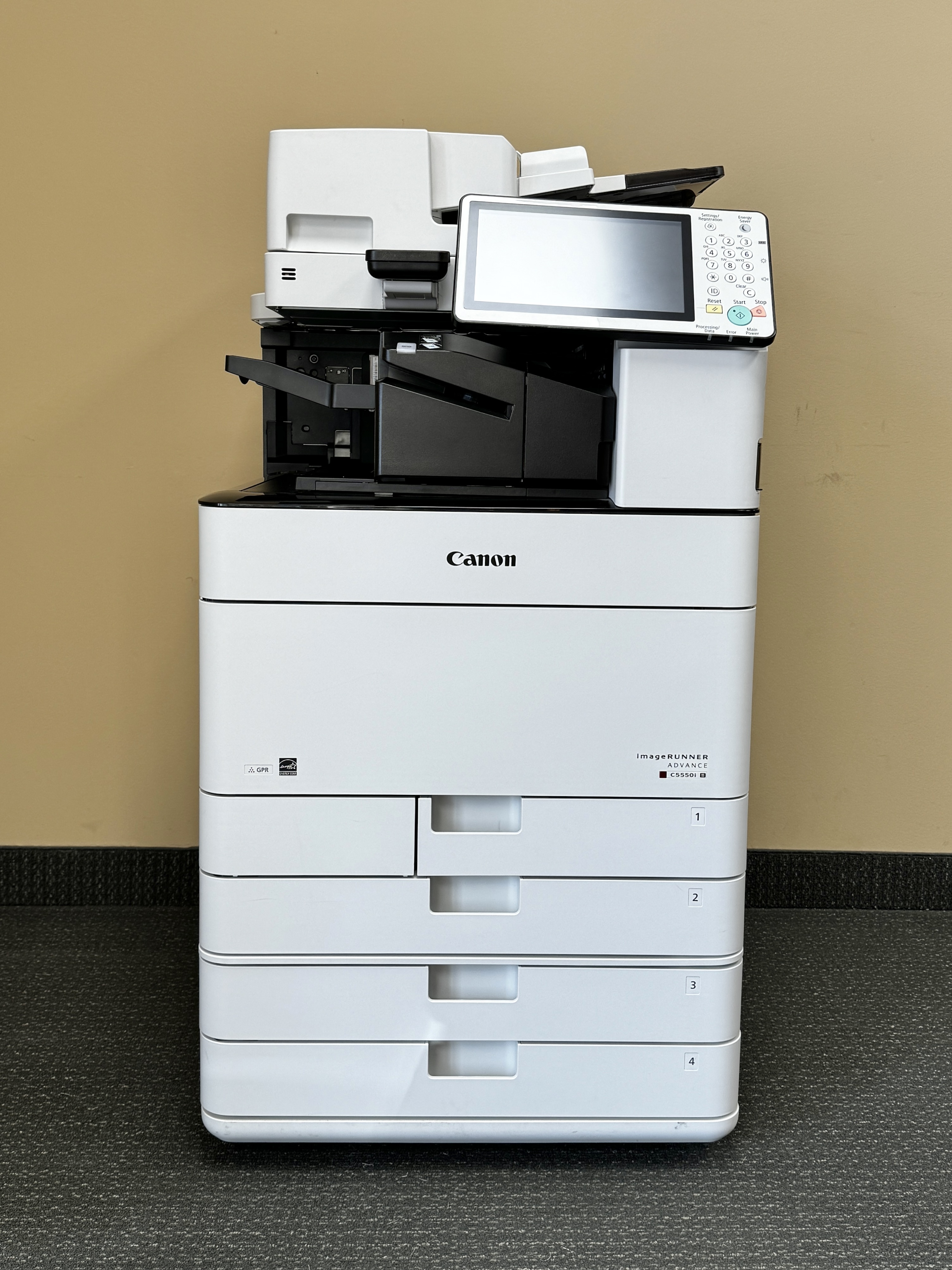 canon imagerunner advance c5550ii hi capacity copy machine for sale