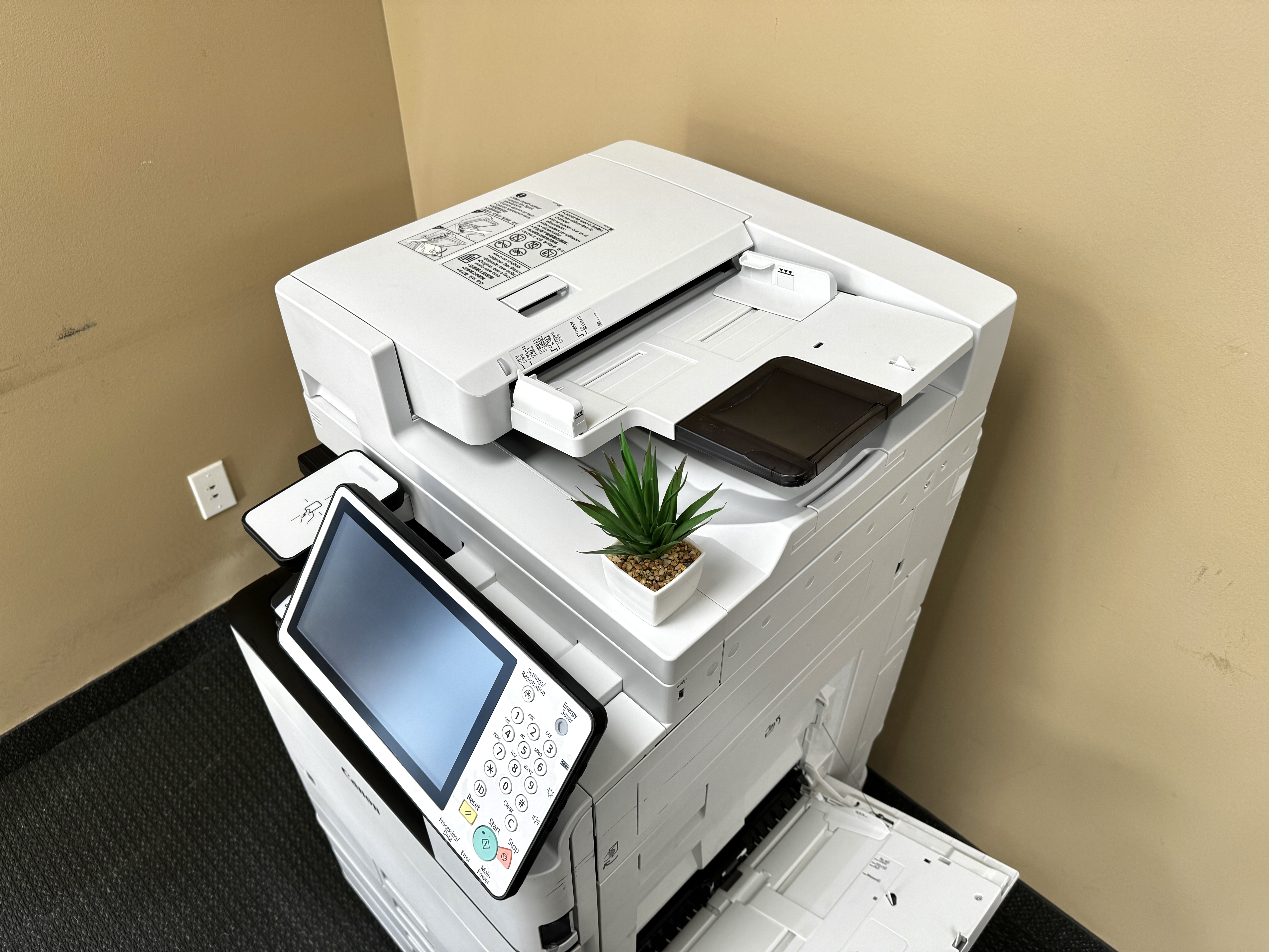 Canon Imagerunner advance c5740ii color printer leasing. 