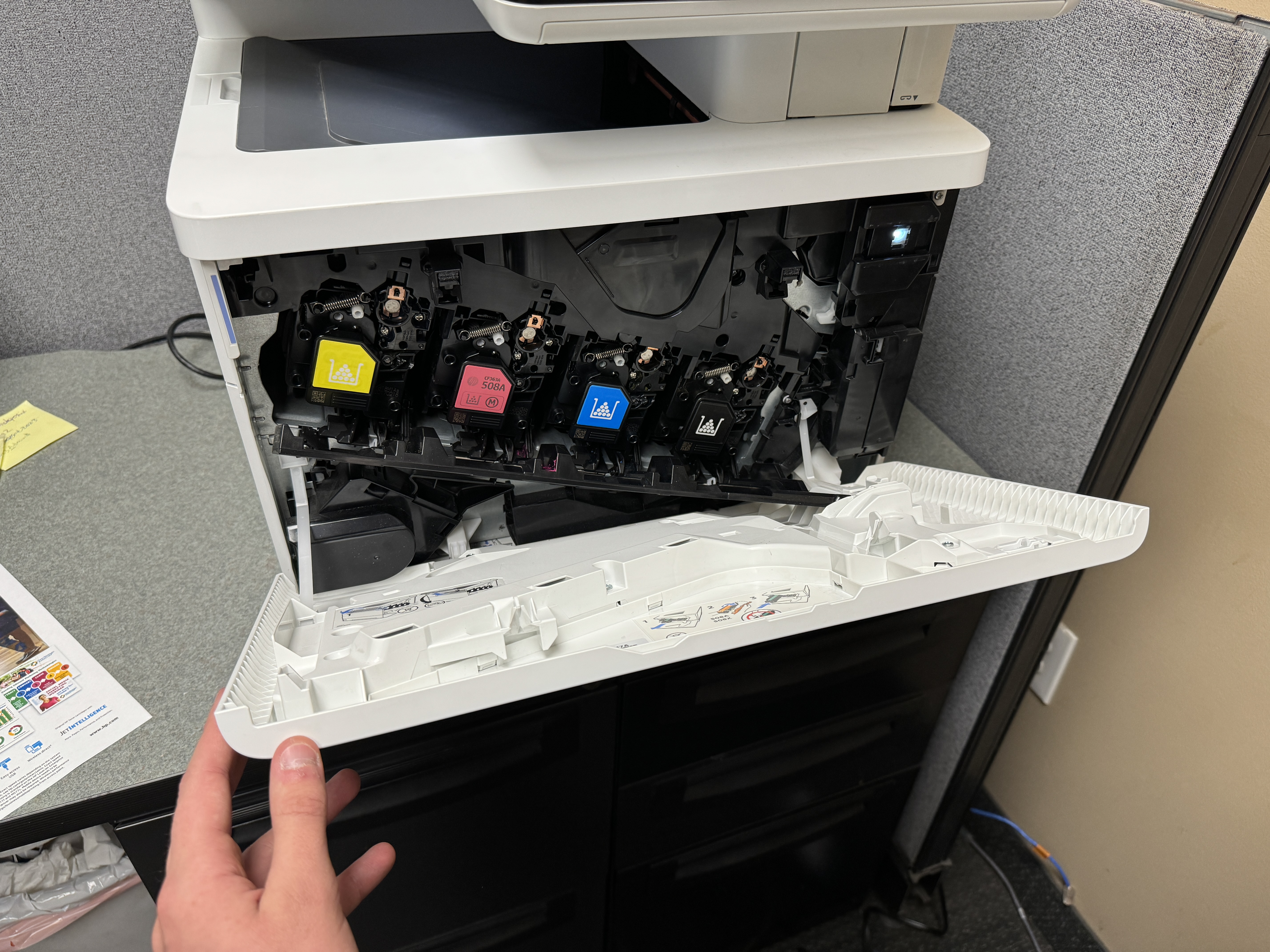 HP M577 printing services rochester mn. 