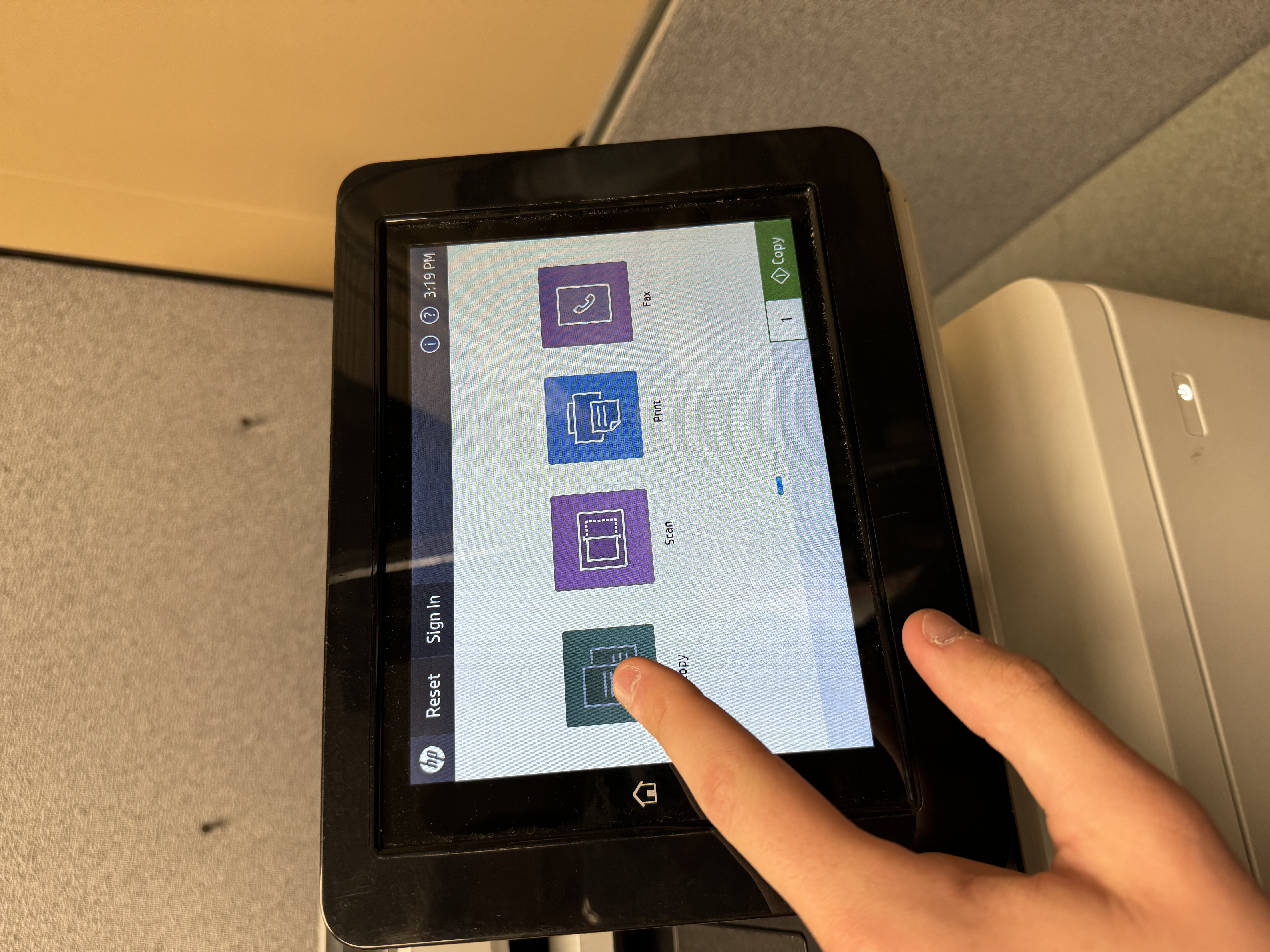 Installing software on used color copiers for sale