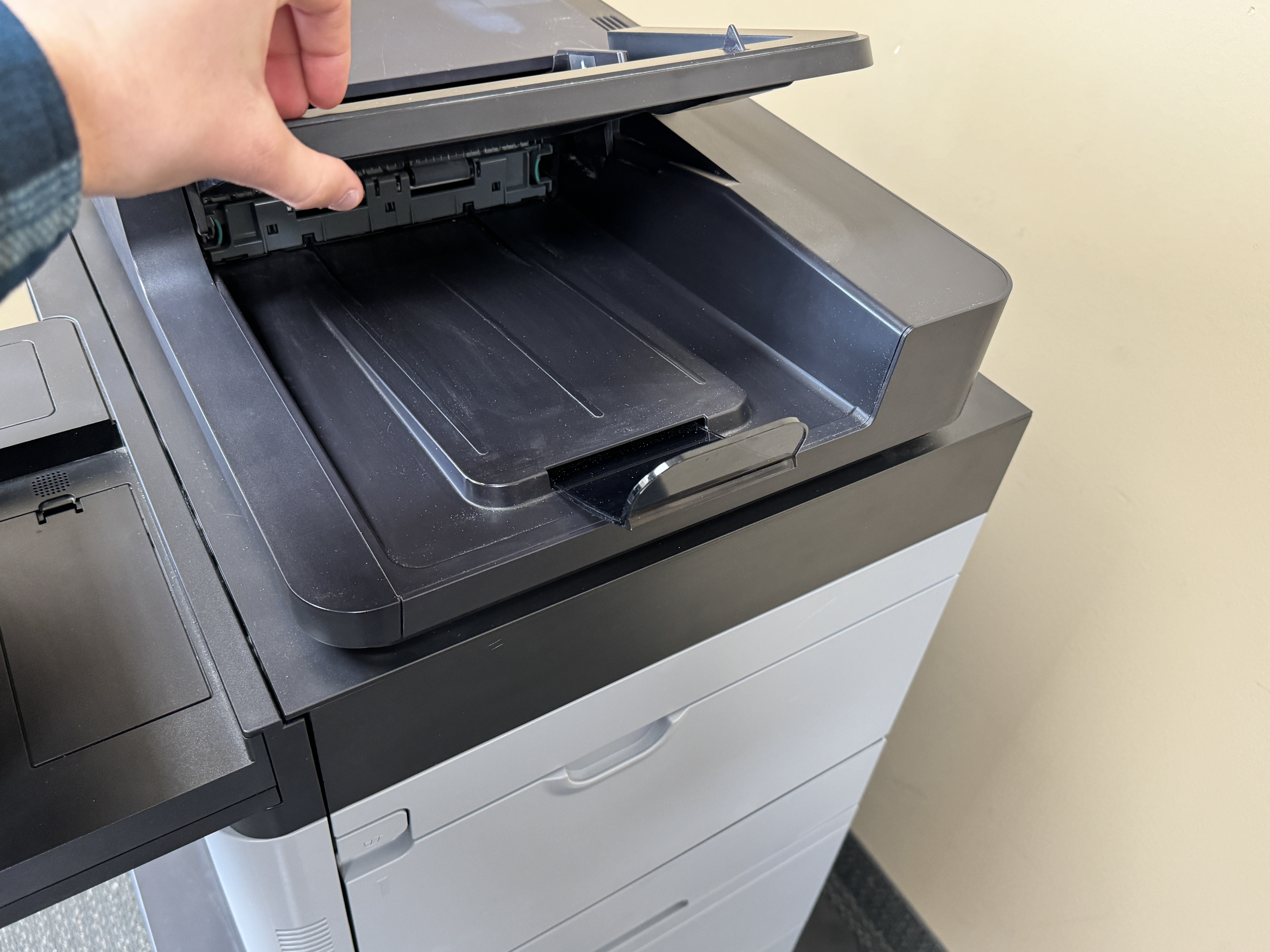 Top area of HP used color copiers for sale
