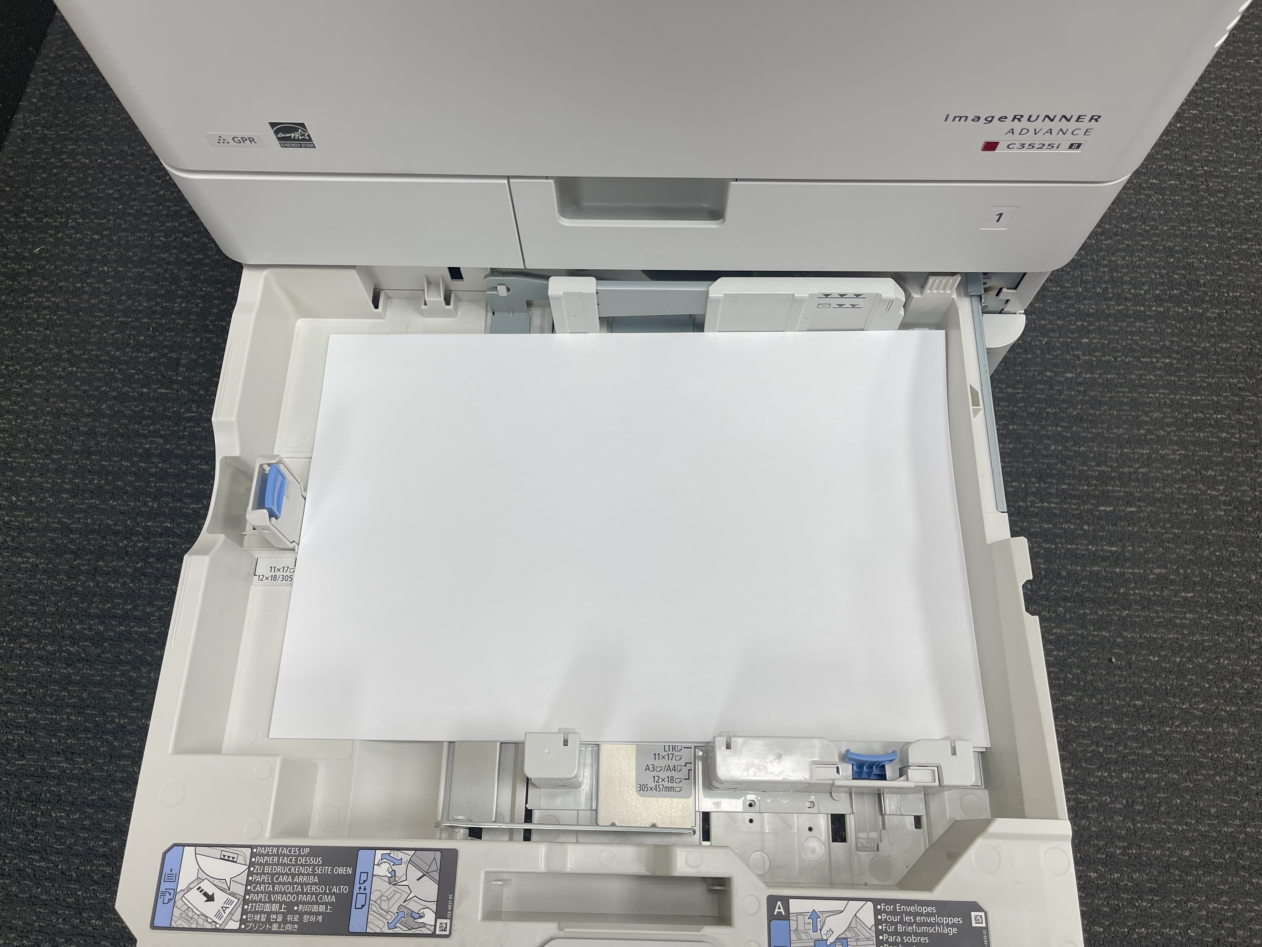 canon copy machine lease paper drawers