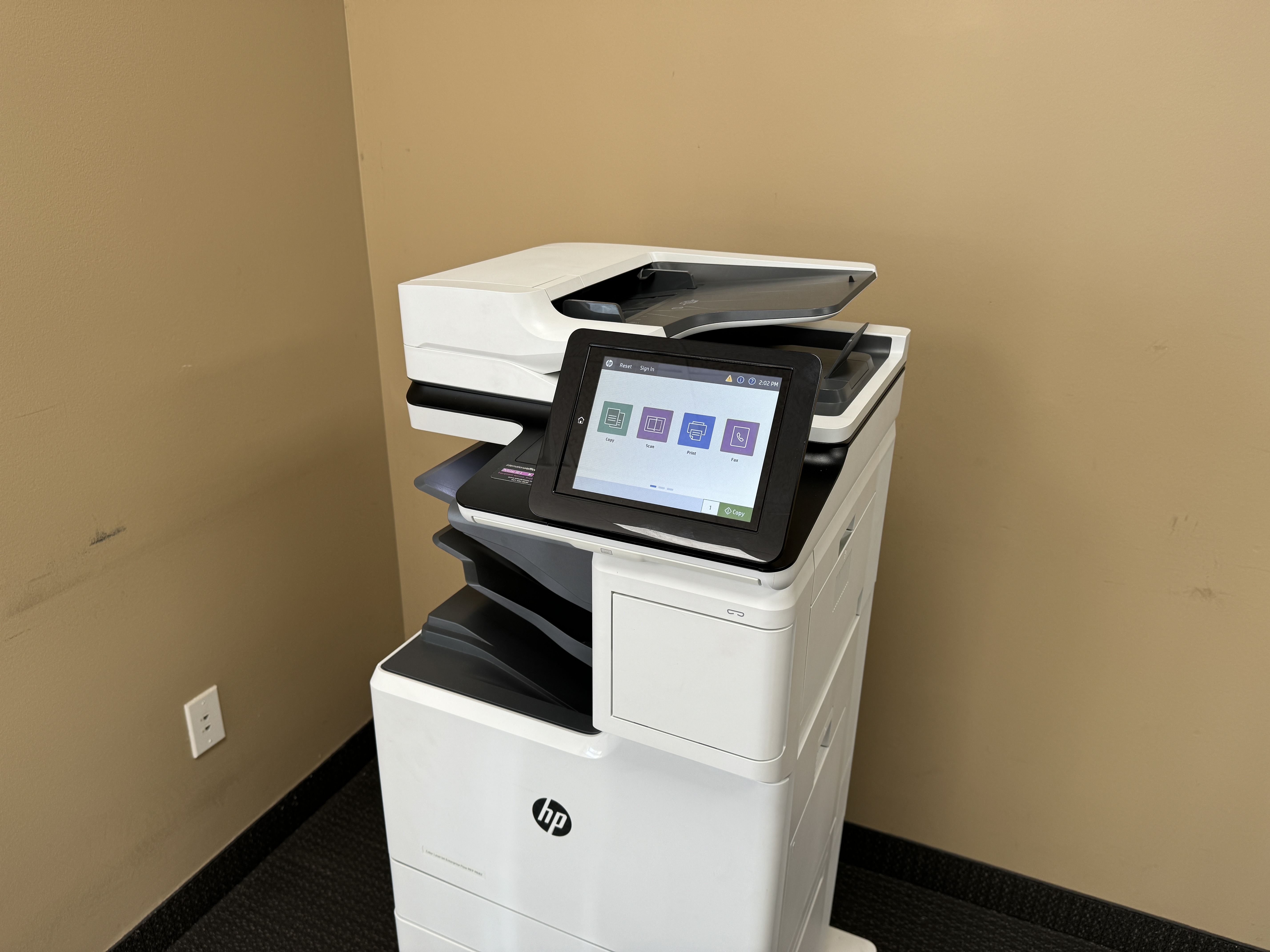 MFP HP office copy machine leasing