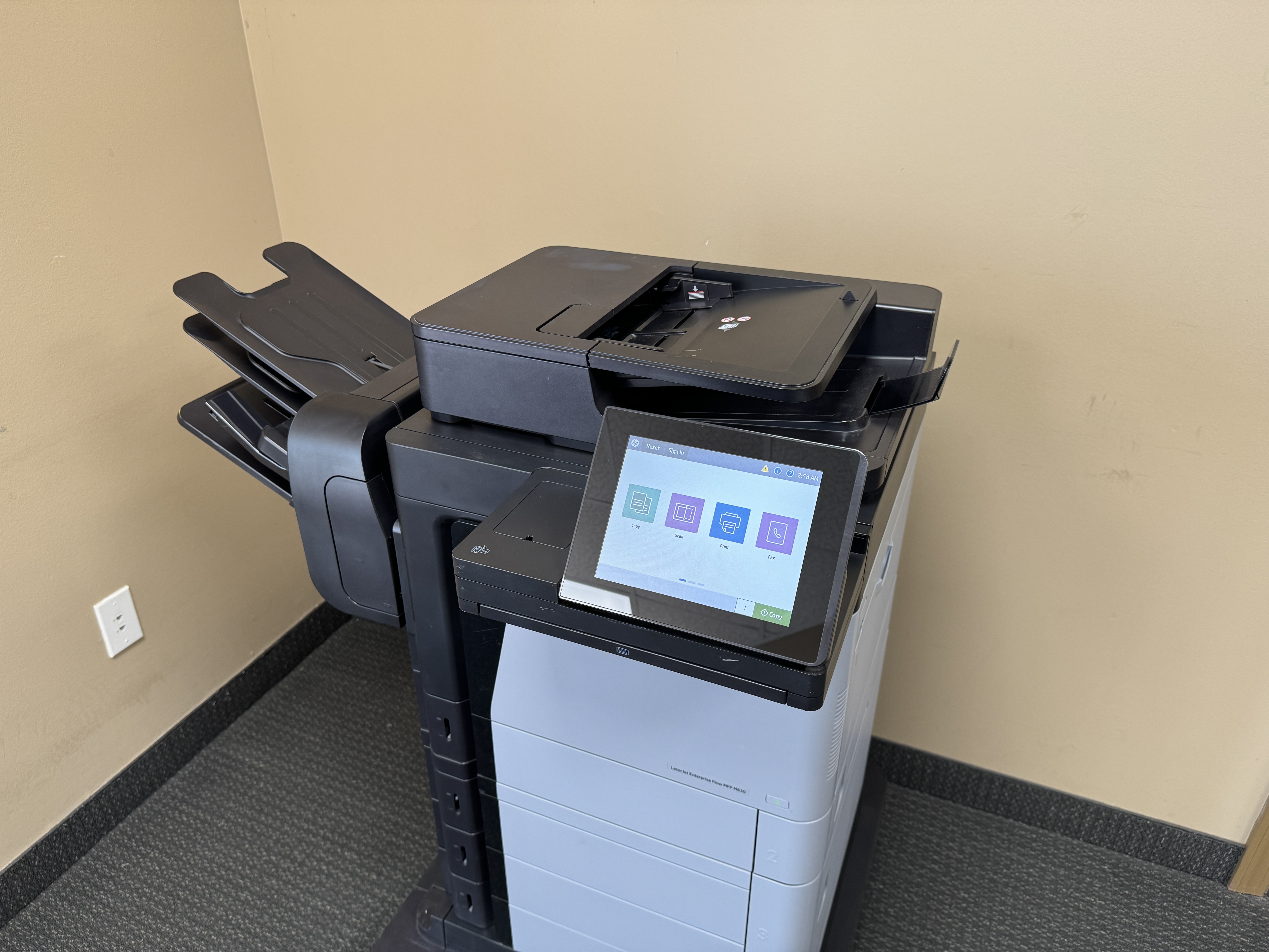 Nice copier machine upgrade