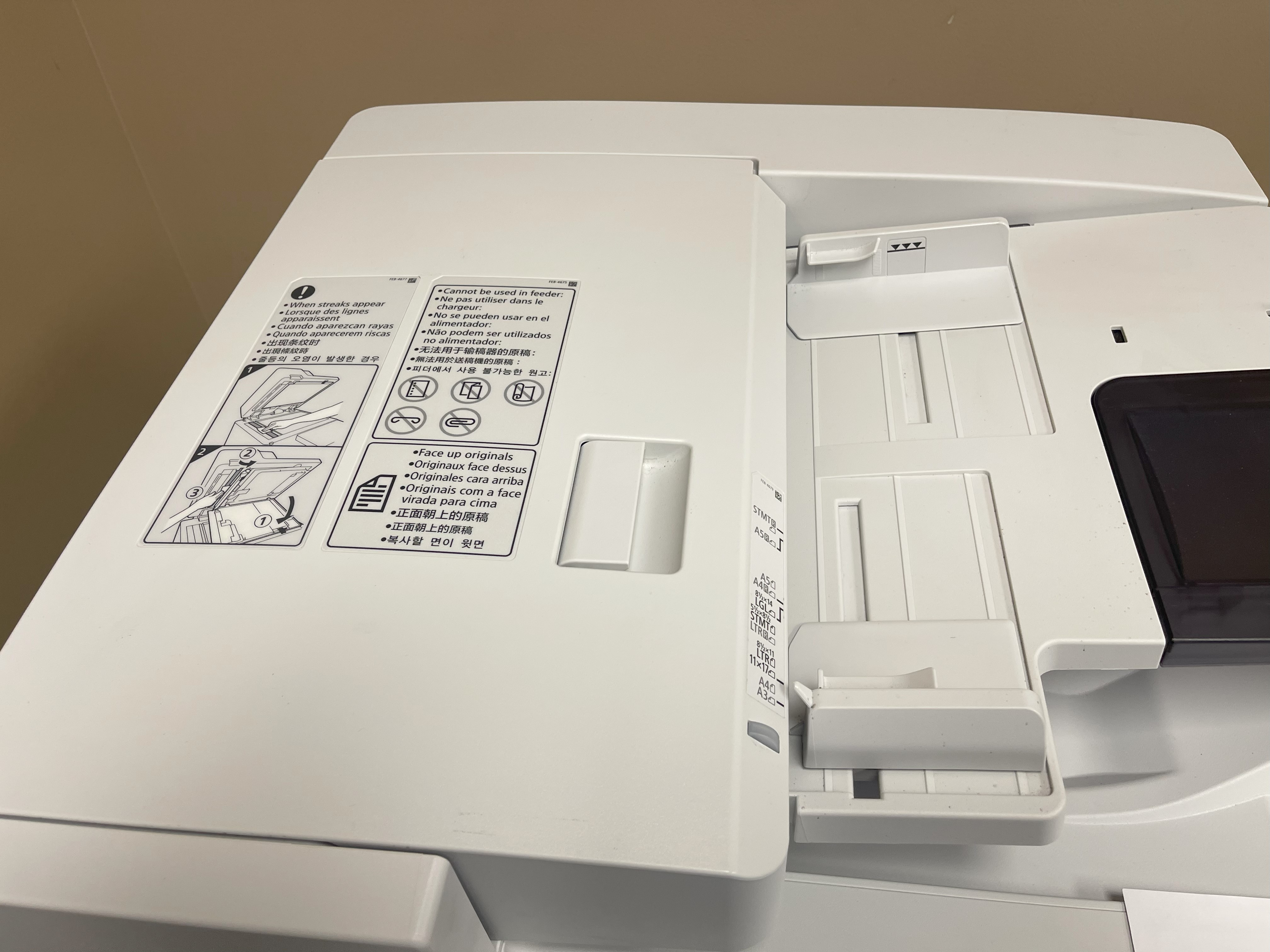 Top of Canon used color copiers for sale