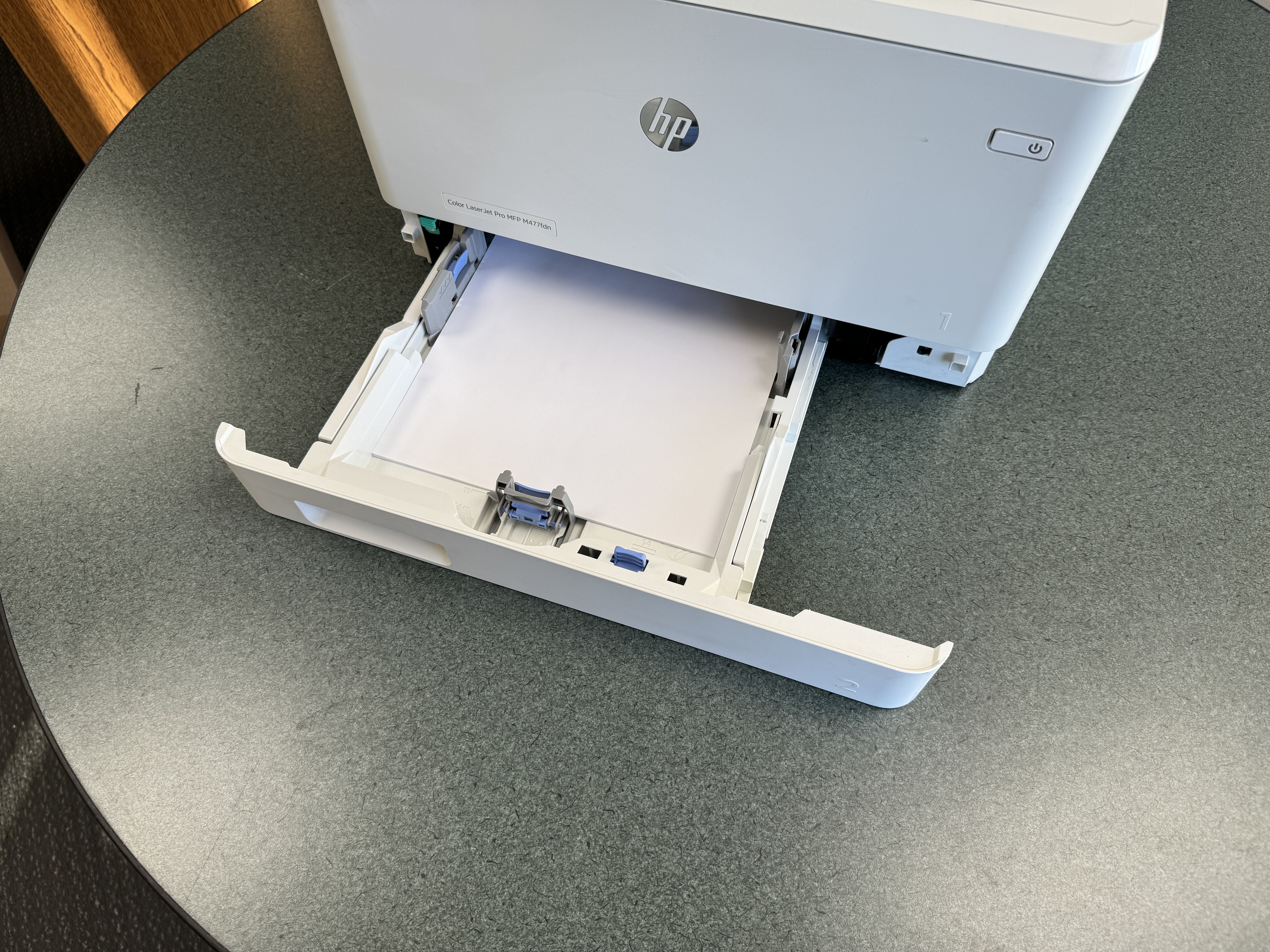 Medium paper tray on nice HP used color copiers for sale