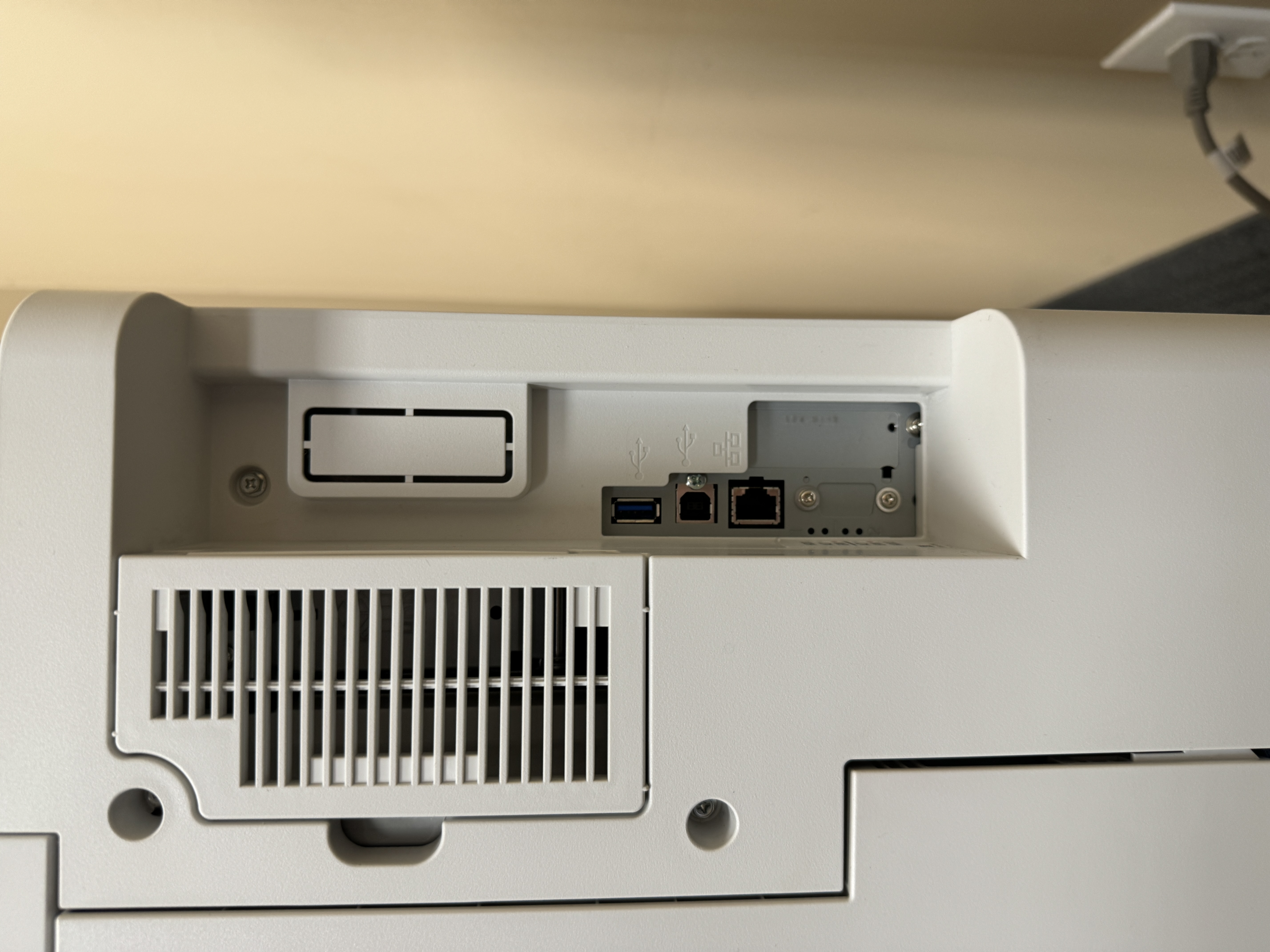 Connection ports on used commercial copiers for sale