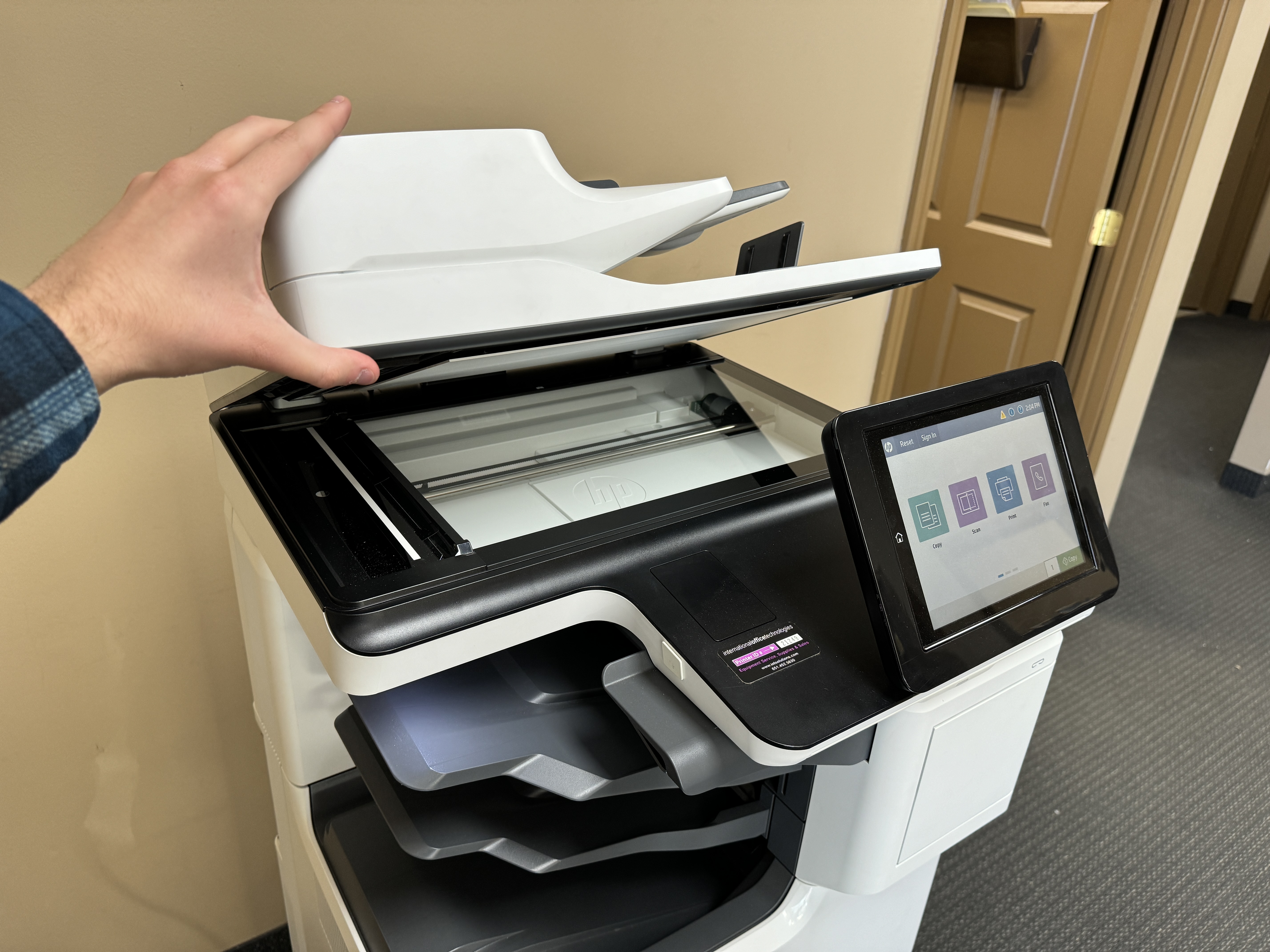 Scanner from lease copiers for small business
