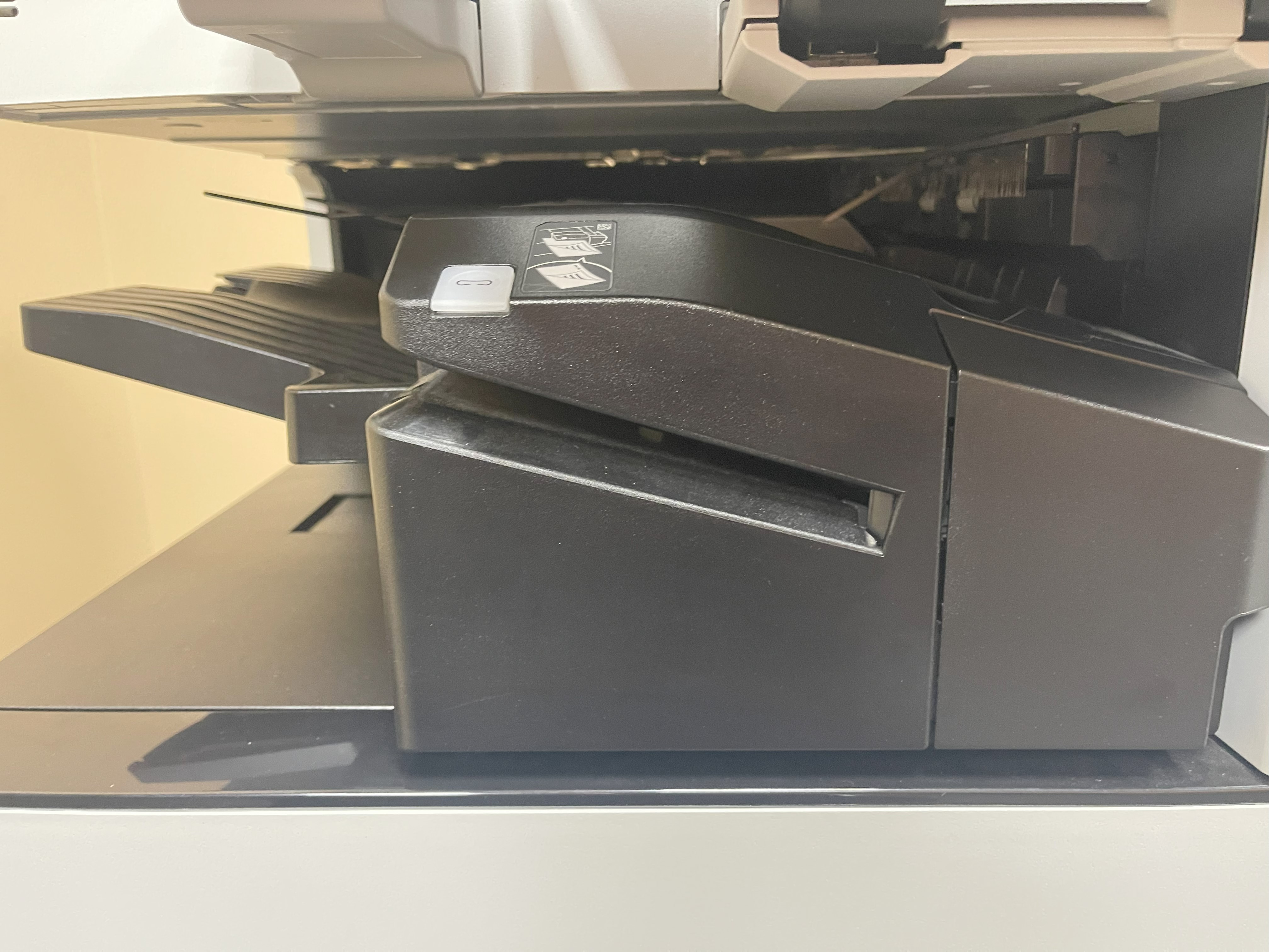 Paper clipper on lease commercial printer