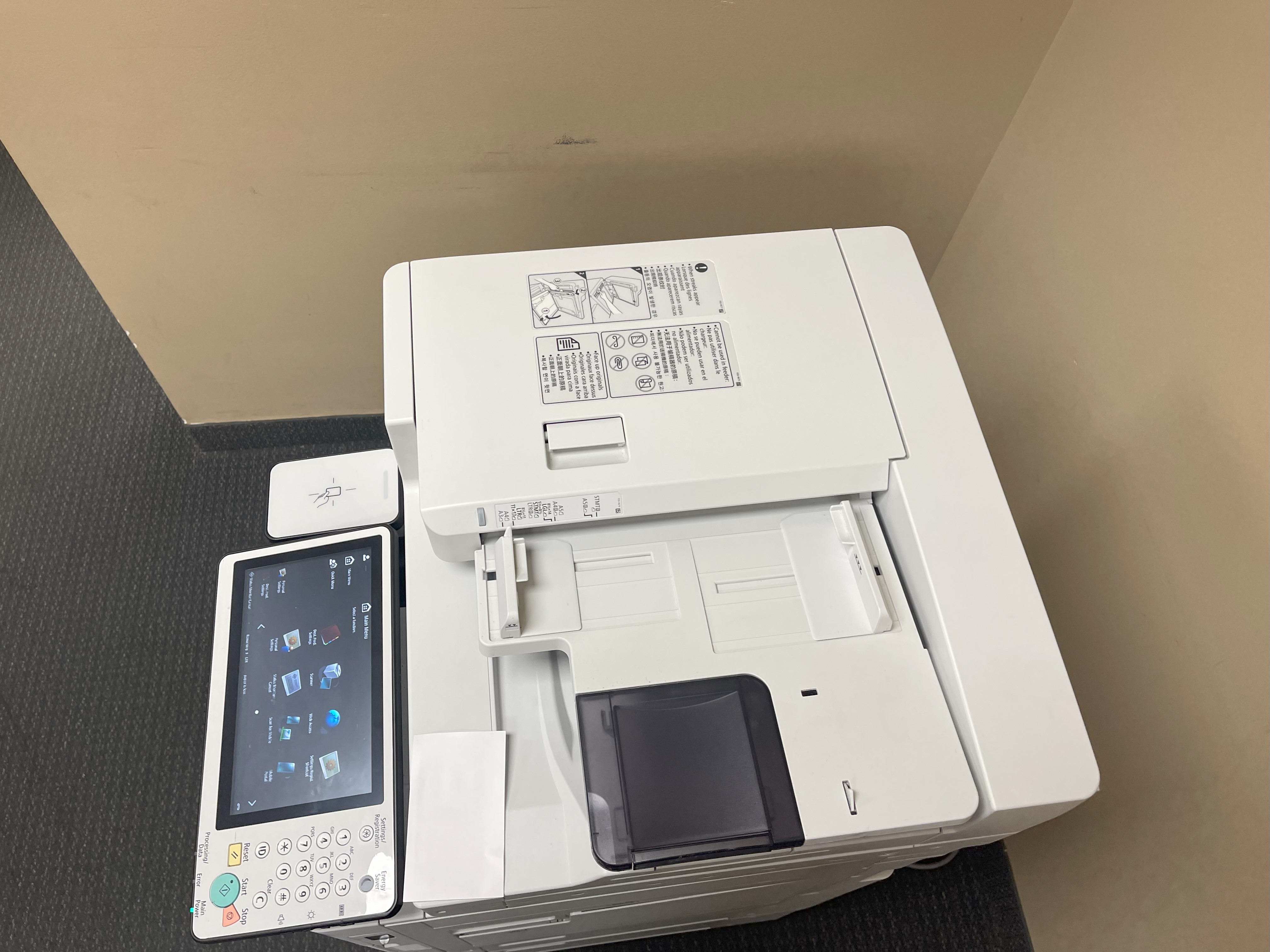Top of lease commercial printer