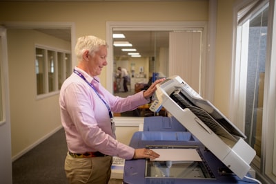 lease commercial printer for scanning