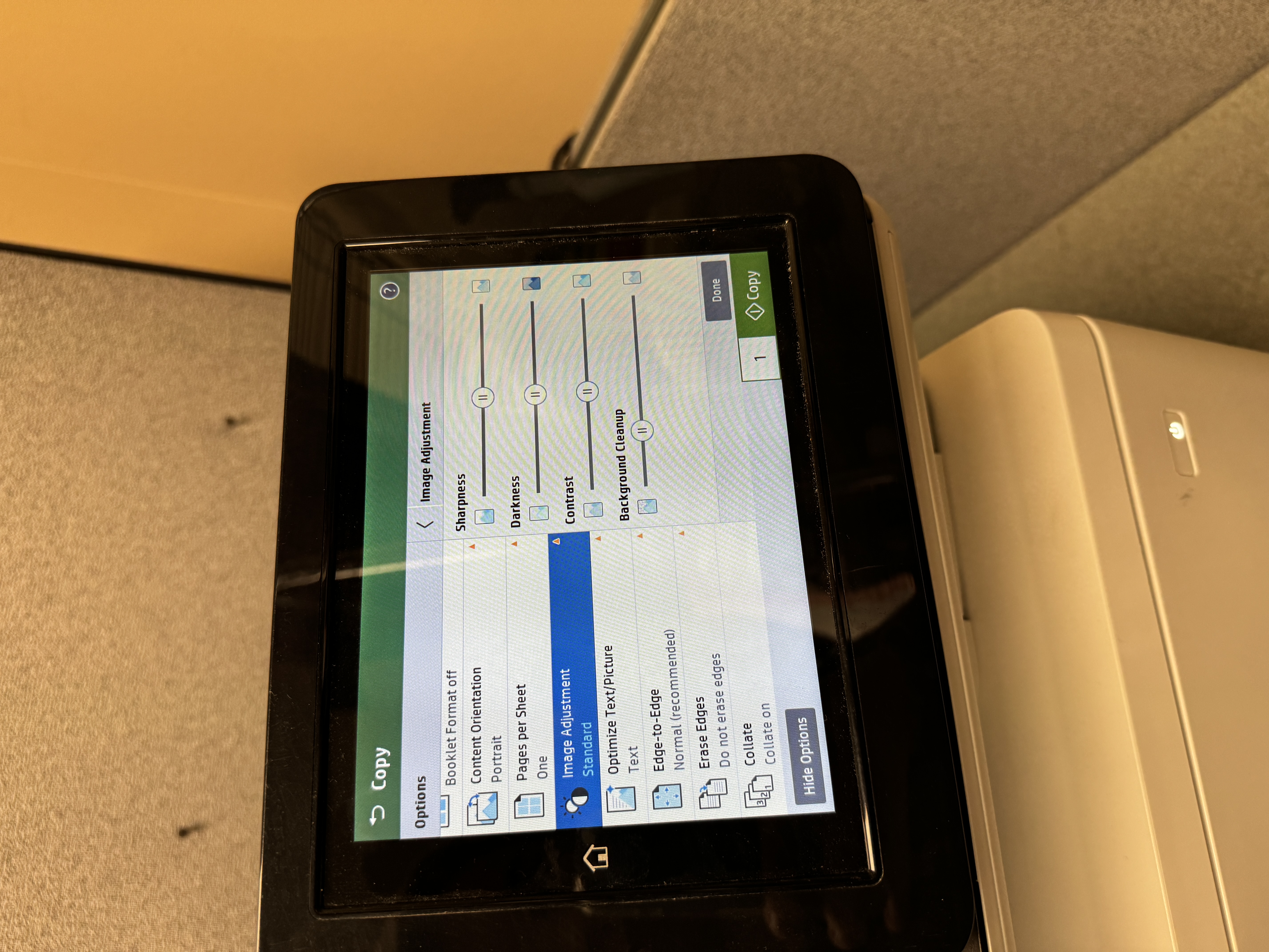 Settings in lease a printer for business