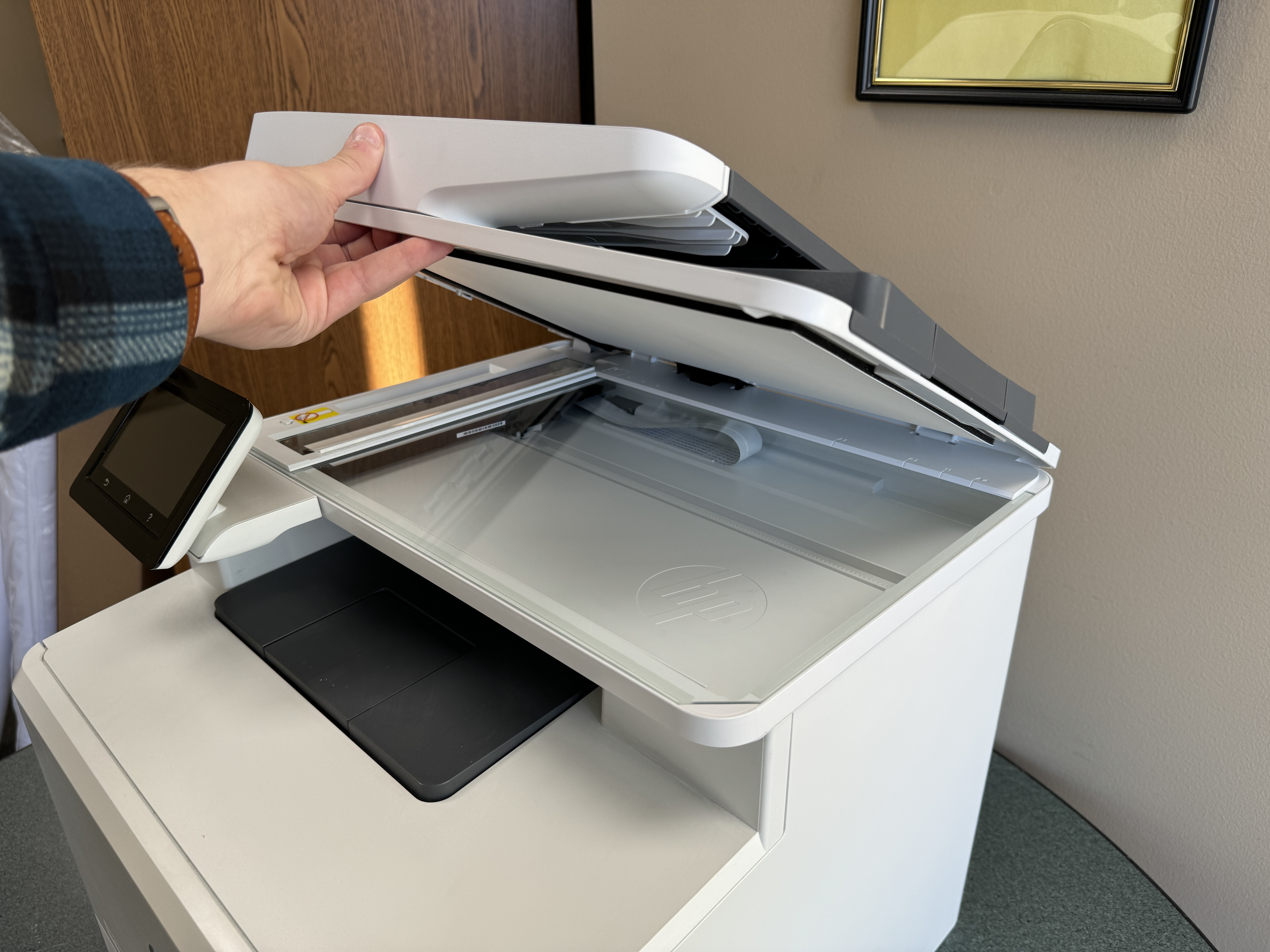 lease commercial printer smaller scanner