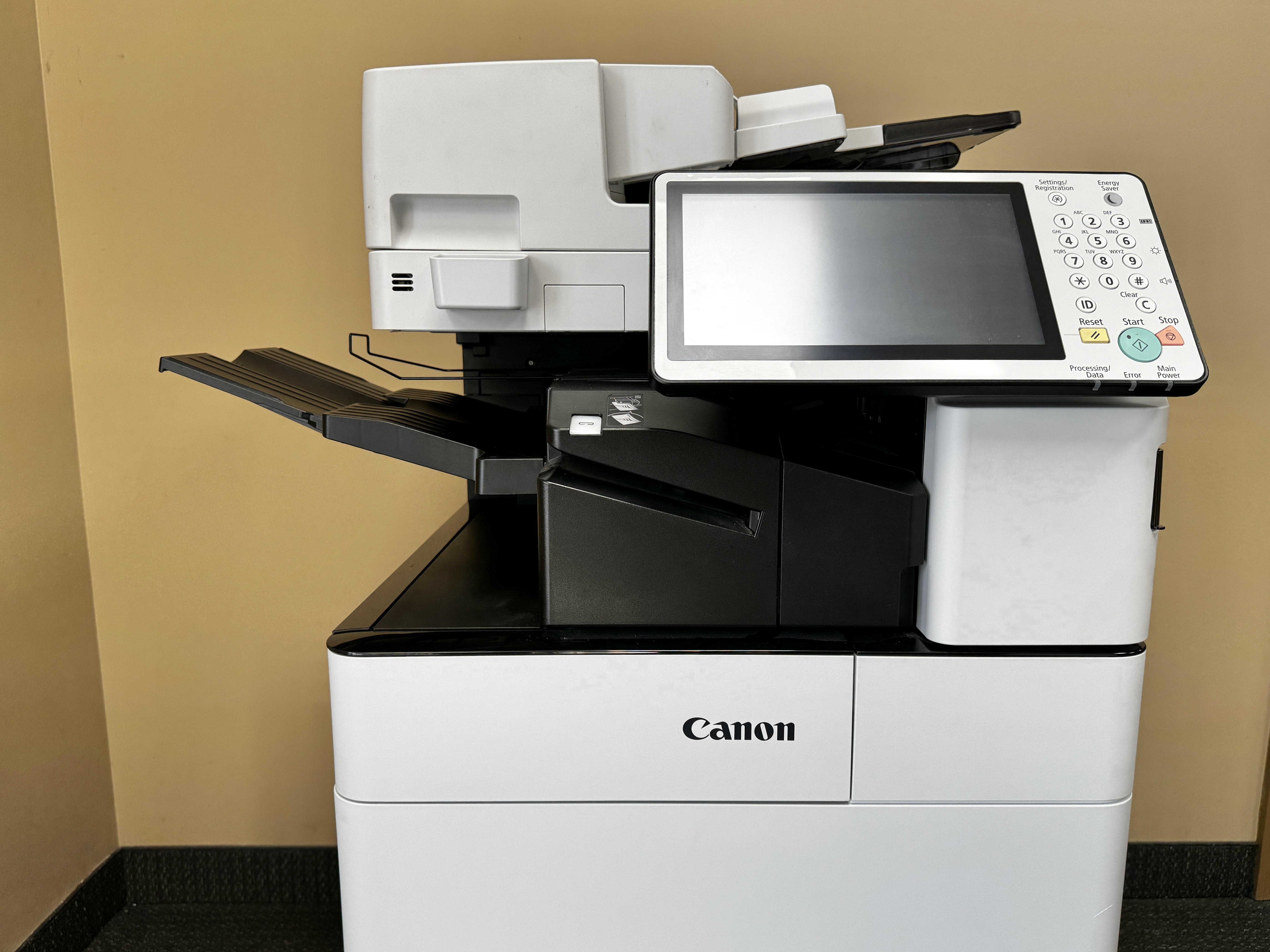Internal finisher for Canon imagerunner copier.